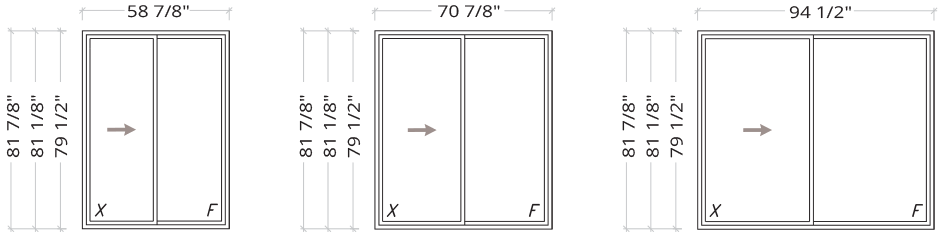 Patio door styles